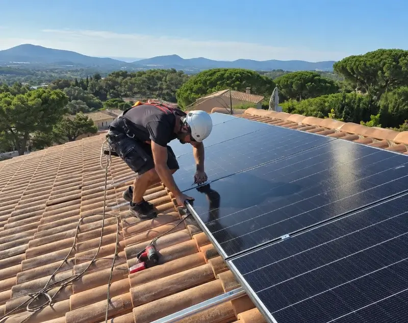 Installateur panneaux solaires Condat-sur-Trincou — pose photovoltaïque sur toiture