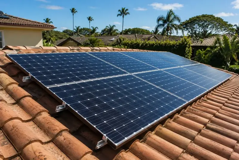 Installation de panneaux solaires à Condat-sur-Trincou